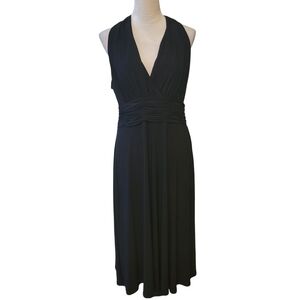 Jones New York Black Sleeveless Cocktail Dress Size 16
